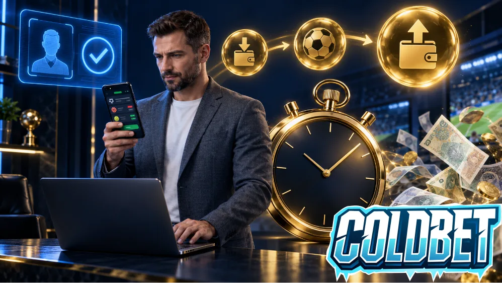 Test wpłaty, wypłaty i weryfikacji KYC przed napisaniem recenzji coldbet